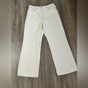 We The Free Tinsley Baggy High Rise Straight Leg